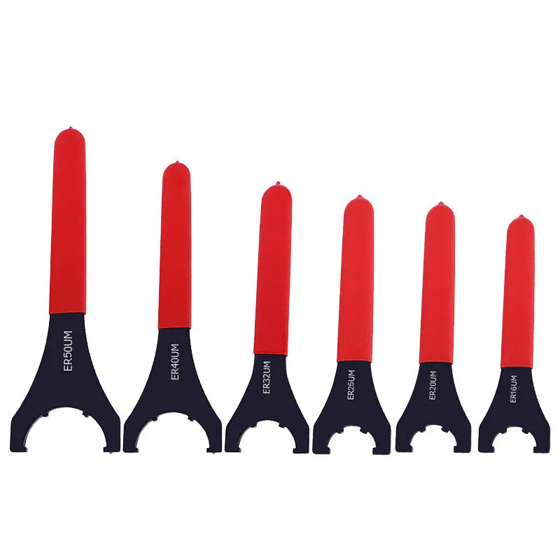 S39449f691ea748b28f1115200c2486367 UM ER25, ER32, ER40, ER50 UM Type Collet Chuck Holder Spindle Nut Wrench CNC Milling Machine Cutter Lathe Tools Shank ER Spanner Mallzona