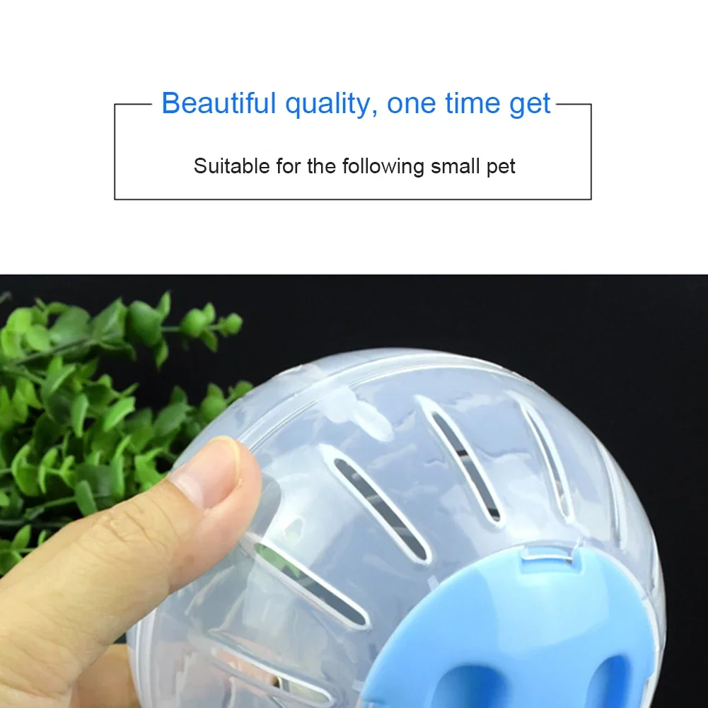 10/12cm Hamster Sport Ball Grounder Rat Small Pet Rodent Mice Jogging Running Hamster Gerbil Exercise Balls Play Toys Accessory Pet Toys Hamster Toy Pet Exercise Toy Hamster Exercise Ball