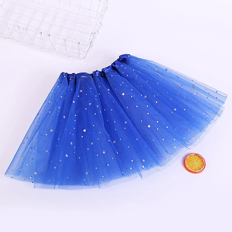 

Girl Tulle Tutu Skirt for 3-8Y Children Kids Stage Ballet Dance Miniskirt Clothes Bubble Fluffy Skirt Party Clothing Accessories