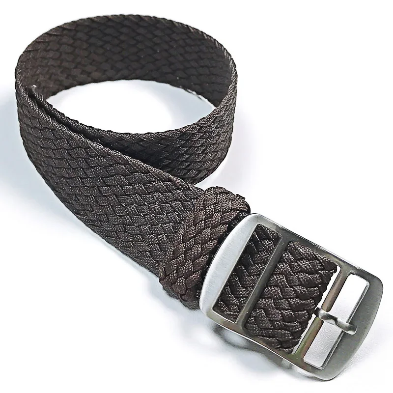 Woven Nylon Watch Strap in Fabric Design