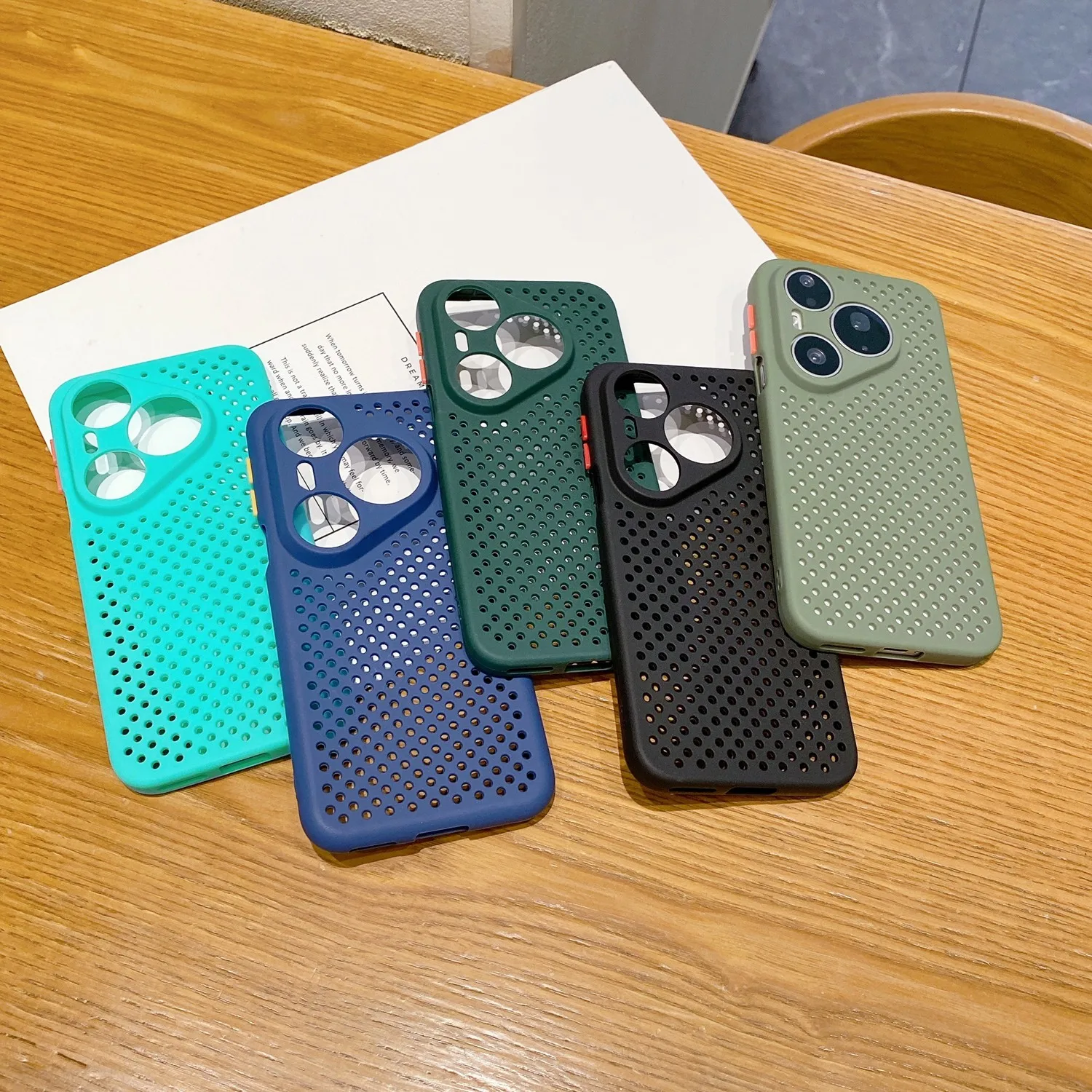 Cooling Breathable Ultra-Thin Soft TPU Shockproof Matte Phone Case