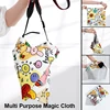 Foldable Magic Cloth Camera Damage Prevention Self-Adhesive Bag Multi Purpose Magic Cloth Magic Sticky Cloth Cosmetics Storage 1