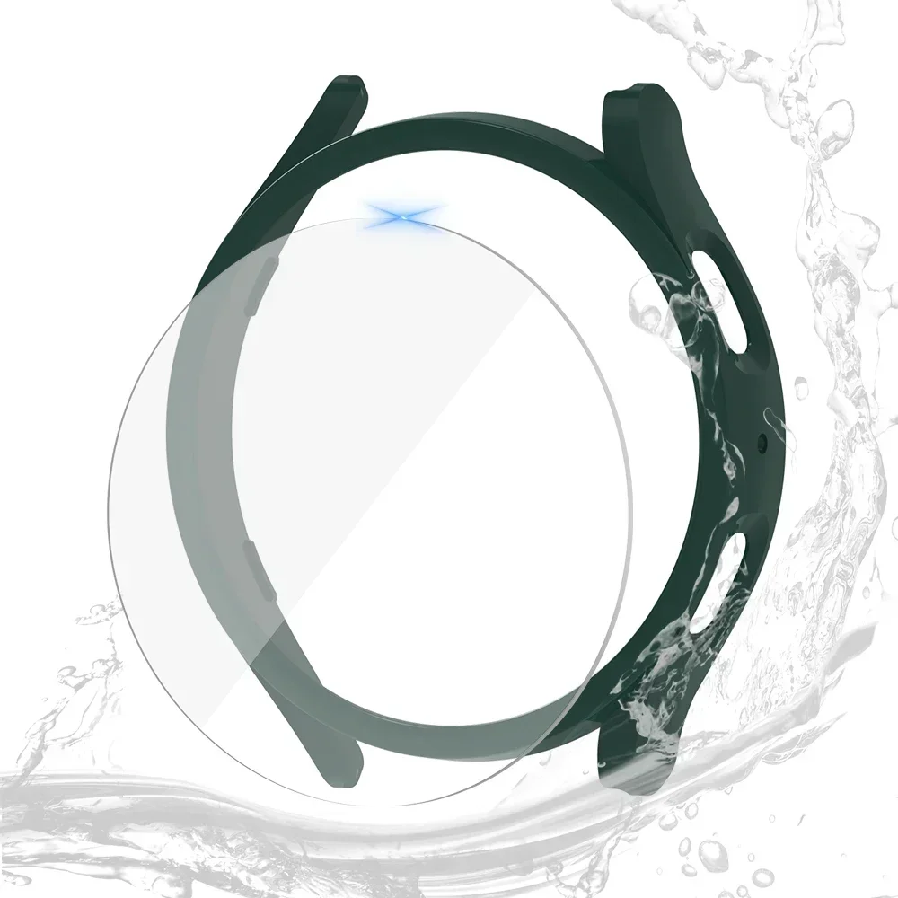 Durable Waterproof Protective Glass Case with Screen Protector