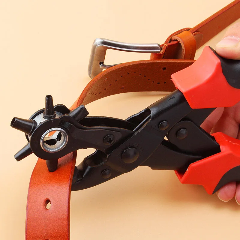 Multifunction Belt Punch Pliers Punch Hole Tool Manual Puncher For Belts  Saddle Watch Bands Strap Shoe Fabric Paper Leathercraft - AliExpress