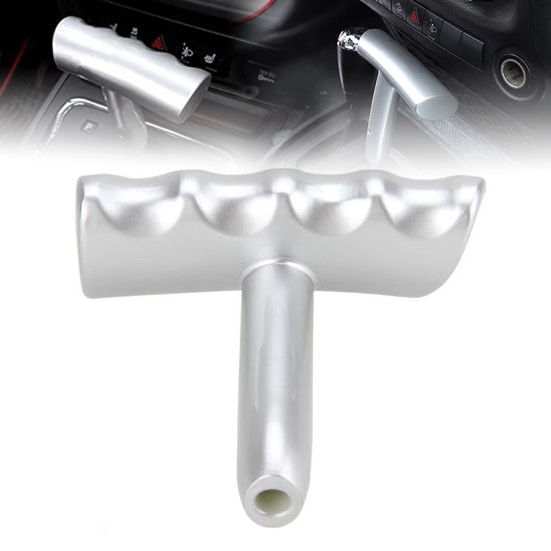 Silver T Handle Auto Shift Knob Shifter For Jeep Dodge Charger