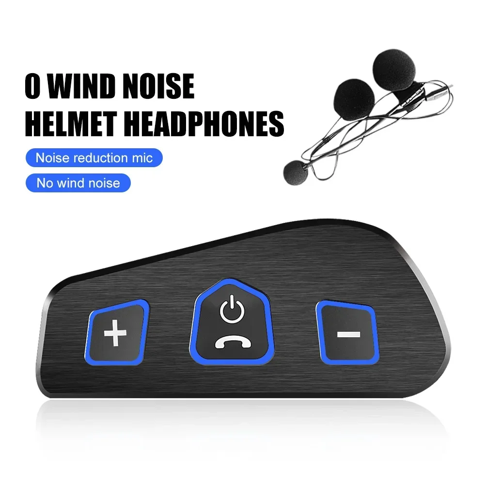 

Motorcycle Helmet Bluetooth Headset Wireless Headset Hands-free Call Noise Reduction Bilateral Stereo Microphone Headset