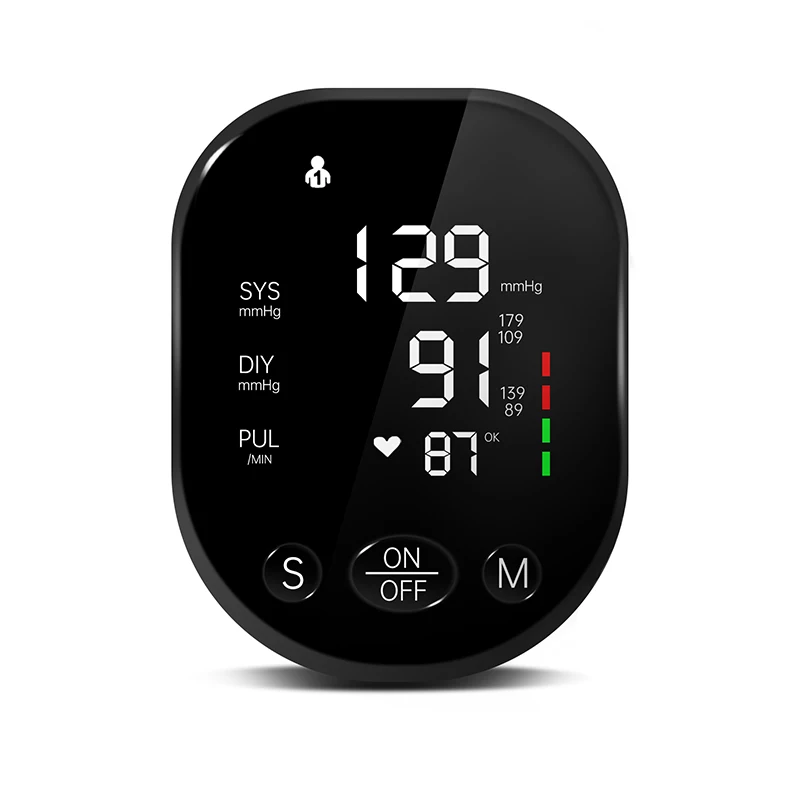 English Voice Arm  Rechargeable Long Time Use Medical Blood Pressure Monitor Digitial LCD Large Screen Sphygmomanometer 2