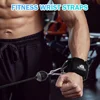 Wrist straps for Resistance band workout Cable Machines Neoprene Padded Wrist Cuffs Gym Home Fitness Equipment 1Pair 6