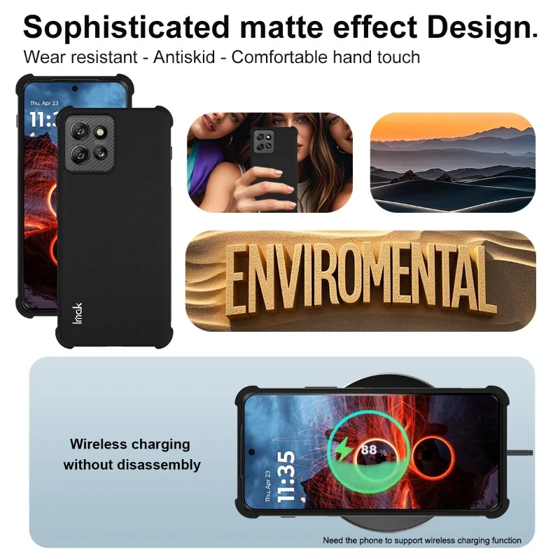 IMAK Crystal Clear Protective Back Case