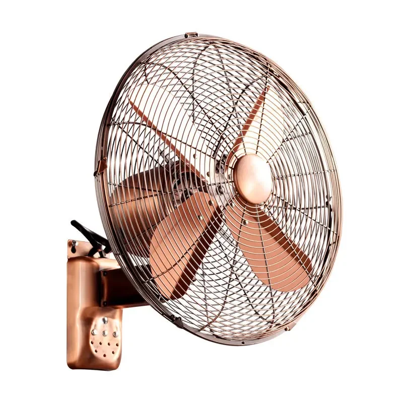 14/16/18 inches Metal Wall Fan Wall Mounted Retro Fan Home European Commercial Restaurant Shake Head Ventiladores Electric Fans