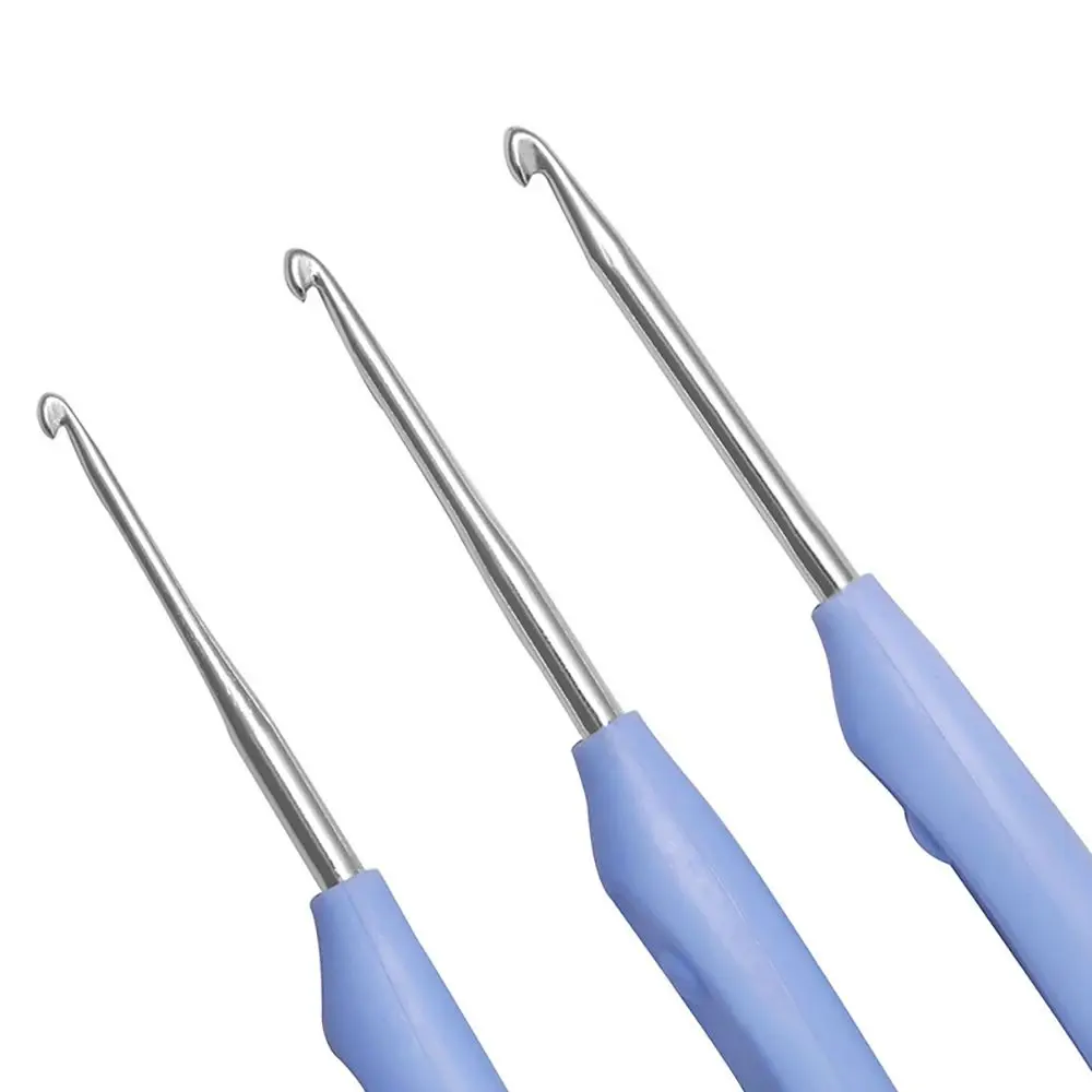 Soft Handle Aluminum Hook SKC Crochet Hooks Stitches Knitting Needles Handicraft Hand Weave Tool DIY Sewing Accessories