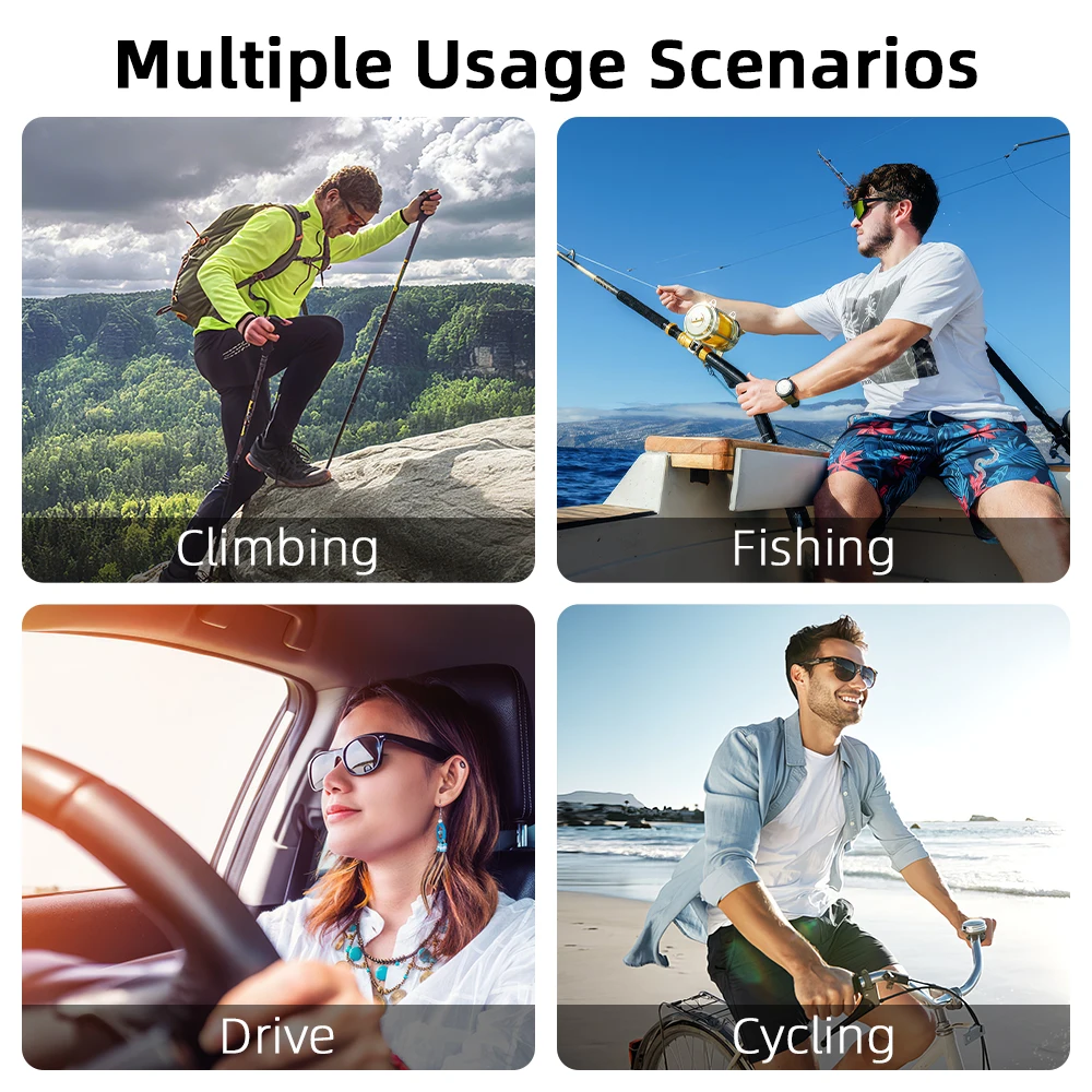 مشبك نظارات Hibloks الذكي لنظارات Ray-Ban Meta Way...