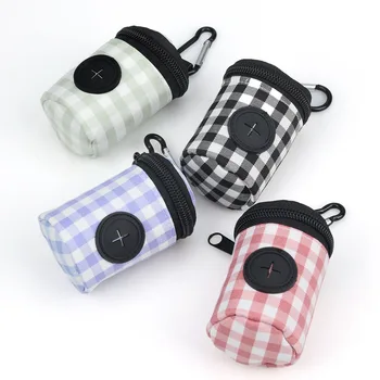 Cammina per cani all'aperto, borsa da toilette, borsa della spazzatura portatile per animali domestici con griglia, strumento ideale per i proprietari di animali domestici per uscire