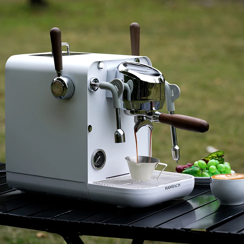 ماكينة القهوة الإيطالية شبه الأوتوماتيكية Hambach...