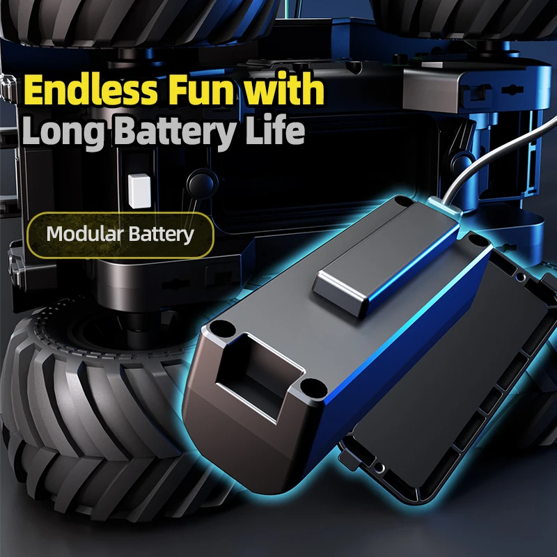 Alloy Body Off Road Rc Car Toy with Sound and Light