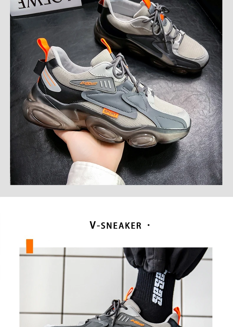 Men's V Casual Sneakers - true-deals-club