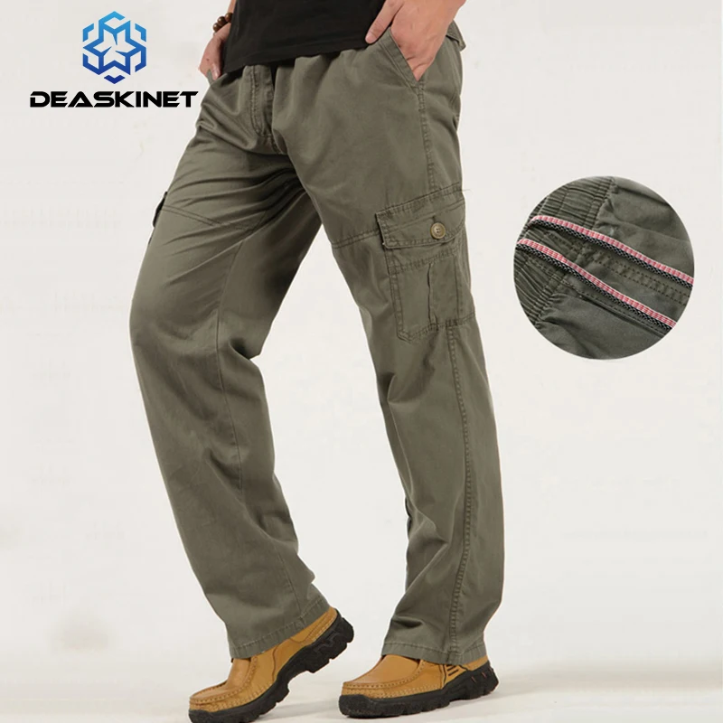 

Casual Military Cargo Pants Men Brand 2022 Spring New Fashion Leisure Straight Trousers High Quality Cotton Tactics Mens Pants