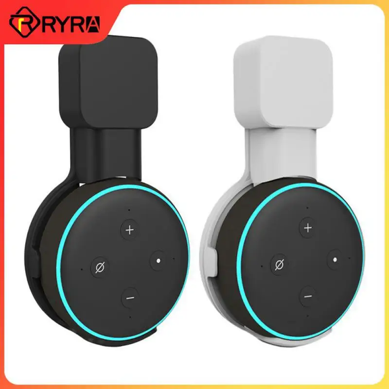 Presa Supporto Per Montaggio A Parete Appendiabiti Per Amazon Alexa Echo Dot 3Rd Gen Lavoro Per Amazon Echo Dot 3 Custodia Plug In Camera Da Letto