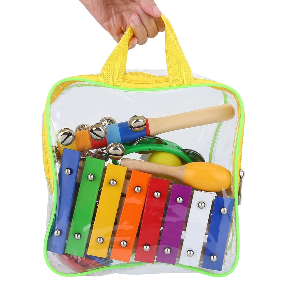 Kids Xylophone Toys Musical Instruments Toys Set Kids Musical Instruments & Xylophone Rhythm Bands Kit Set for Children