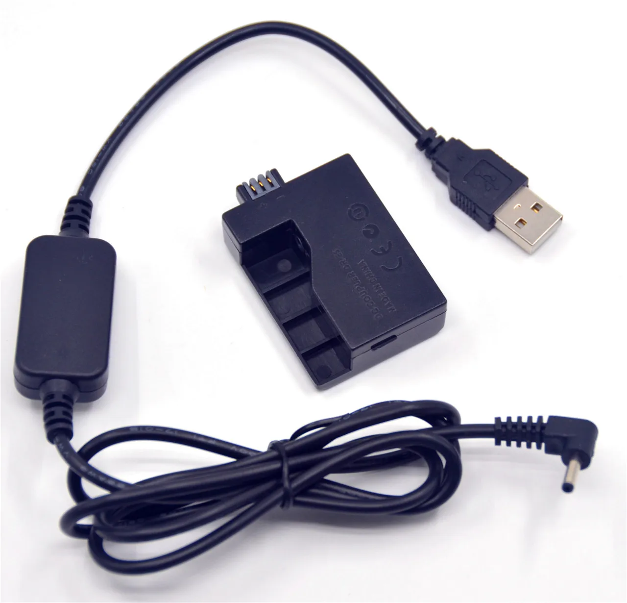 Vitesun Power Bank 5V USB Cable Adapter Charger + LP-E5 LPE5 ACK-E5 Dummy Battery DR-E5 for Canon EOS 450D 500D 1000D XS XSi T1i