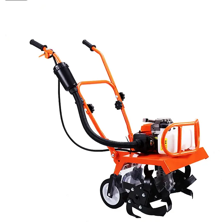 

Agricultural gasoline small rotary tiller soil tiller multifunctional weeder field agricultural garden tools garden micro tiller