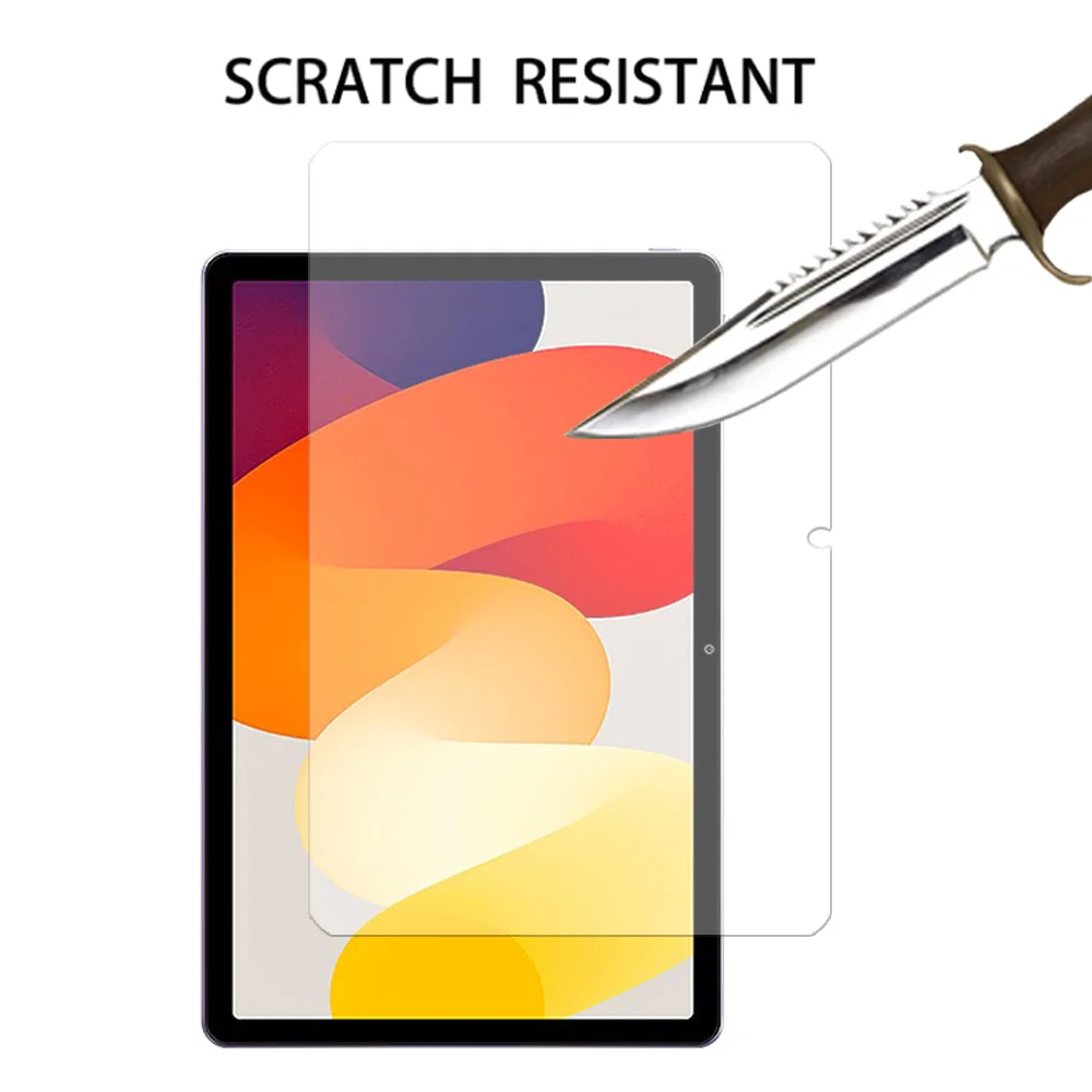 3PCS for Redmi pad SE 11'' /Pad pro 12.1''/Pad SE 4G 8.7''/10.6'' Tempered Glass screen protector 3 packs protective tablet film 5