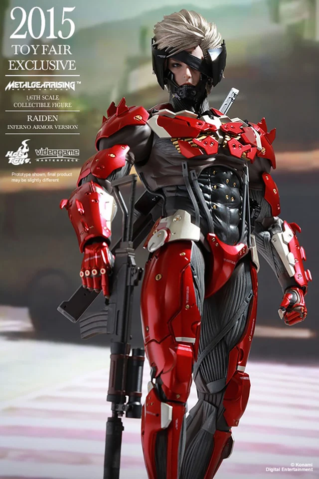 HT hottoys VGM19 Metal Gear Rising: Revengeance 1/6th scale Raiden