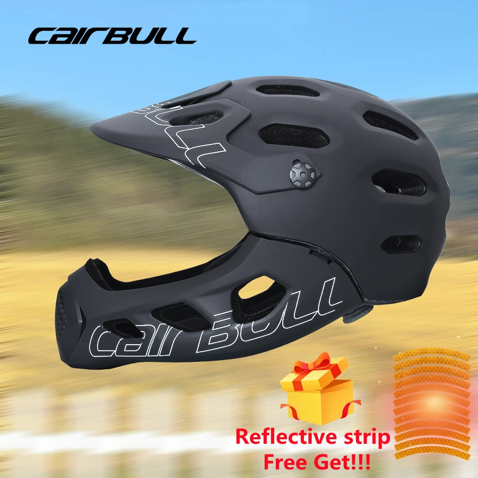CAIRBULL MTB Road Bicycle Helmet Mountain Full Face Bike Cycling Sports Safety 