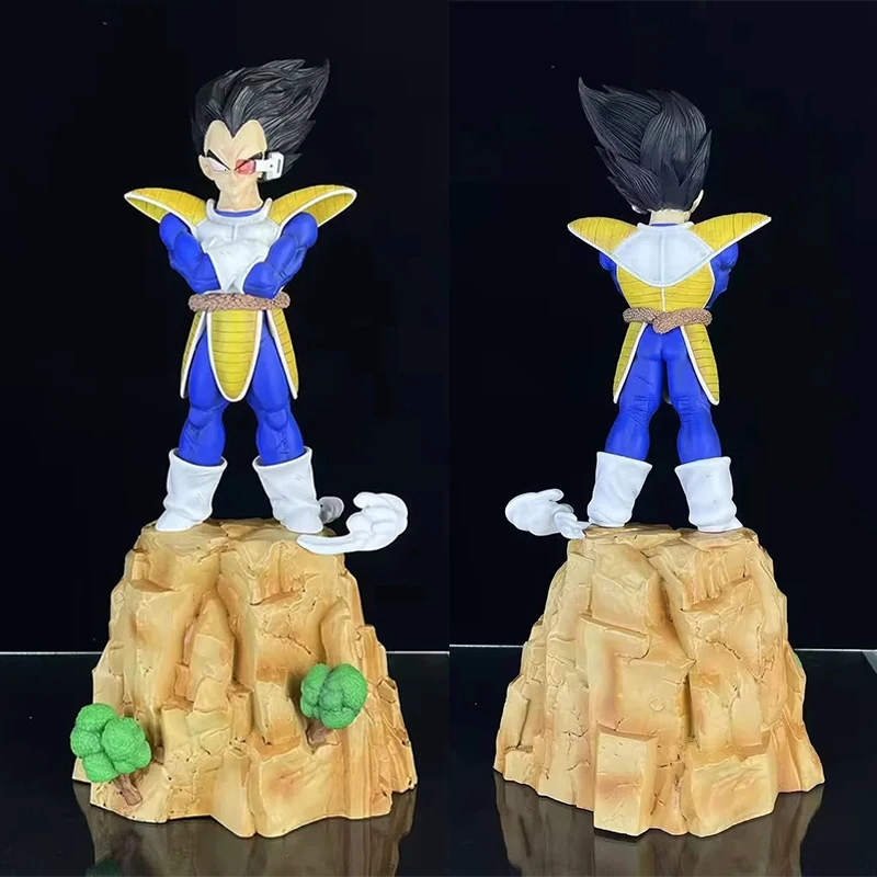 

Dragon Ball Z Vegeta Anime Figure 41CM The Prince's Self Esteem Super Saiyan Vegeta Pvc Statue Figurine Brinquedos Model Toys