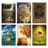 Adult 1000 Pieces Paper Jigsaw Puzzle World Famous Painting Puzzle High Quality Paper Puzzle Alpha Sector Stress Reduction Toys 5
