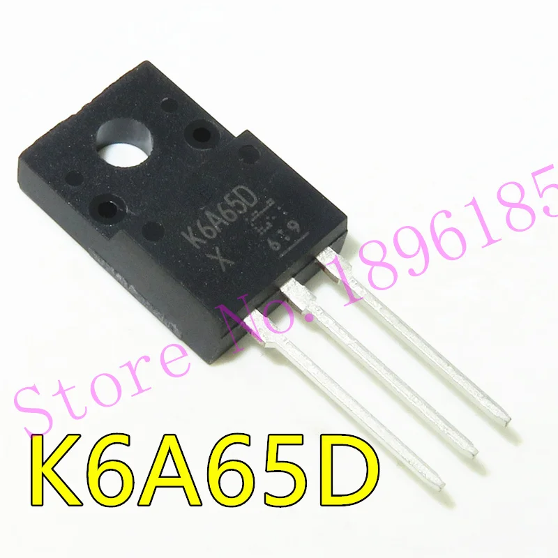 

K6A60D TK6A60D 6A 600V MOSFET TO-220F plastic N channel new original Immediate delivery