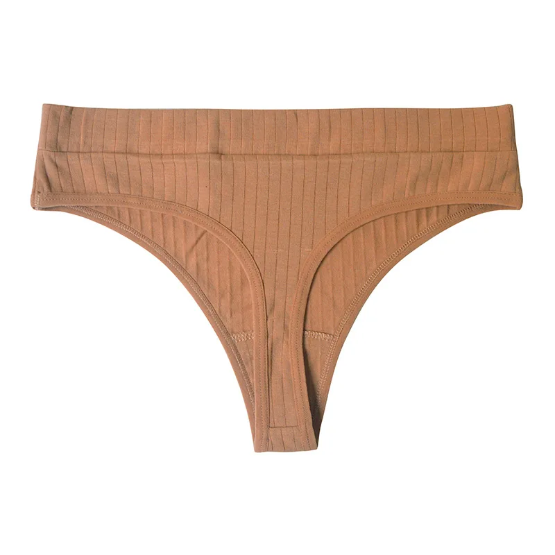 Women Panties Seamless Ladies Ribbed Cotton Thong Simple Women's Low Waist Bikini  Briefs Sports Girls Underwear Plus Size - AliExpress