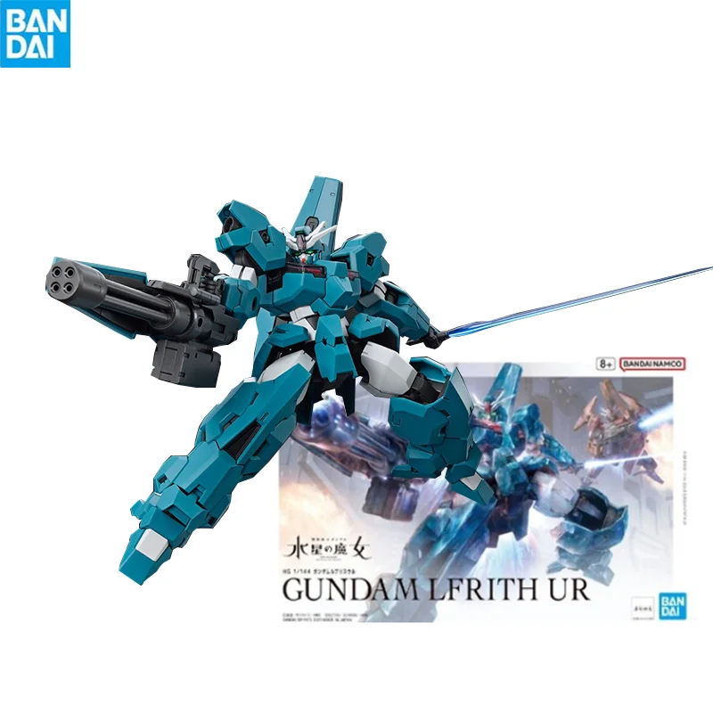 

Bandai Gunpla Hg 1/144 Gundam Lfrith Ur The Witch From Mercury Assembly Model Collectible Robot Kits Models Figures Kids Gift