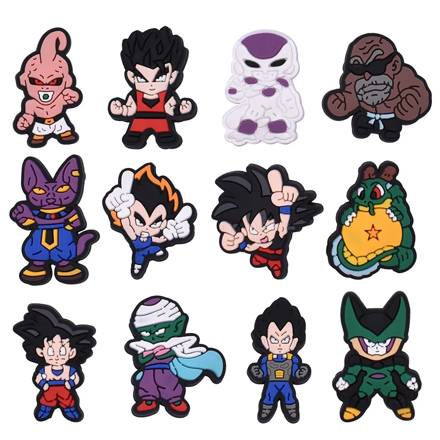 Dragon Ball Z All-over Chibi Character Print Design Faux Leather