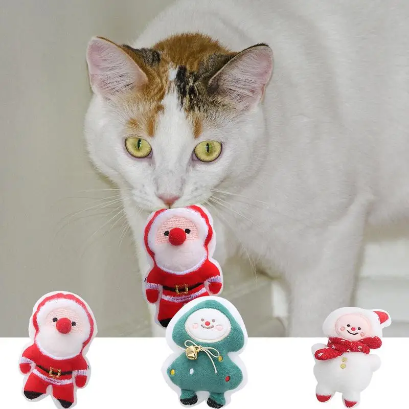 

Christmas Catnip Toy Interactive Cat Toy For Indoor Cat Catnip Toy Spirit With Natural Catnip Raw Birthday Toys For Kitten