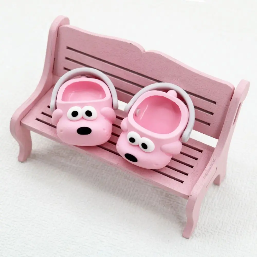 Animal 20cm Cotton Doll Shoes Cute Dog Sandal Plush Dolls Boots Cute Mini Standing Cotton Doll Shoes Kids