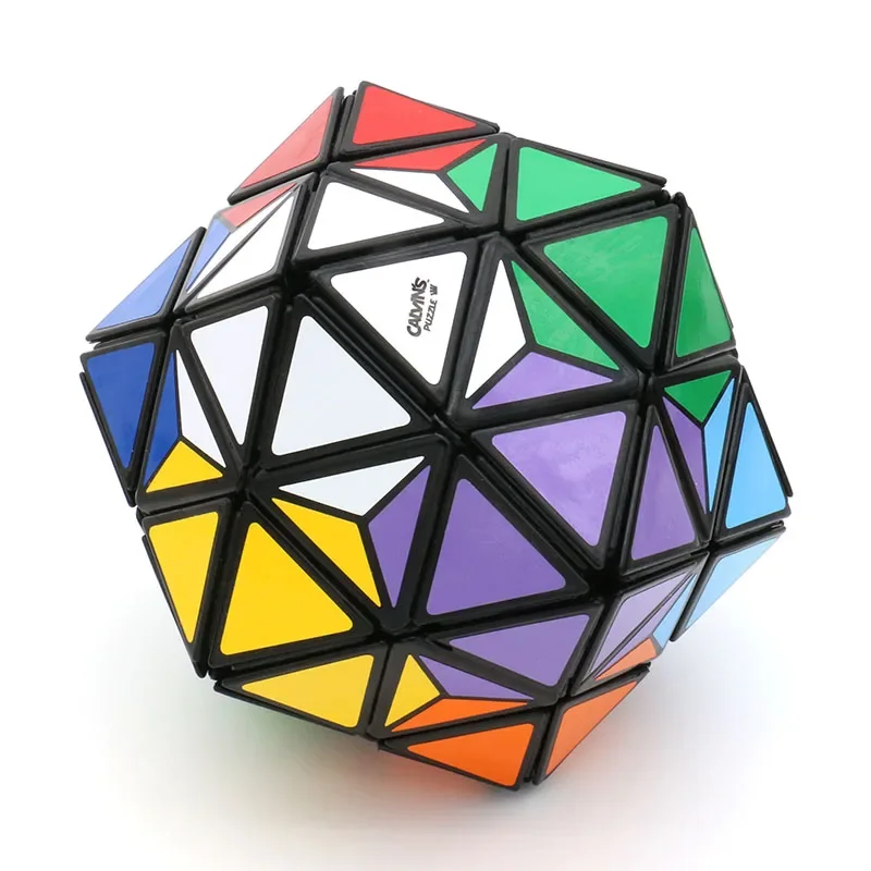 самокат трюковый xaos cube d110 мм green New Megaminx 3x3 Cube Calvin's Puzzle Icosahedral Dogix Cube Black Transparent Blue Orange Green Limited Puzzle Toy Dogic Cube