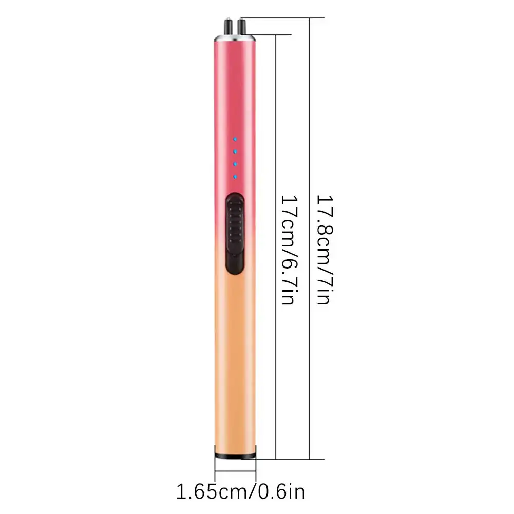 Electric Arc Igniter Electric Candle Lighter Rechargeable Flameless Plasmas Lighter Portable Windproof Ignition Tool