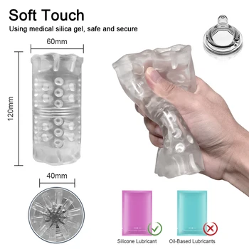Automatic Rotation Male Masturbator Cup Double Channel Soft Silicone Reality Vagina Masturbation Machine Adult Sex Toys for Men 4