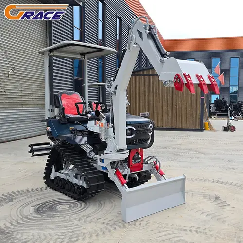 New Hot Sale 80HP Crawler Tractor For Sale Farm Machine With Hydraulic Crushing Hammer Quick Hitch - Image 2