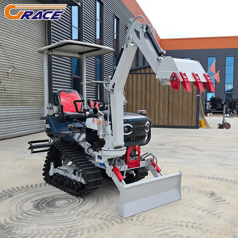 New Hot Sale 80HP Crawler Tractor For Sale Farm Machine With Hydraulic Crushing Hammer Quick Hitch - Image 2