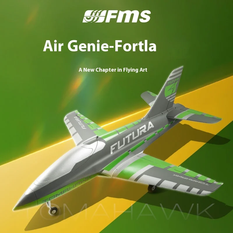Fms Rc Airplane 64mm Futura Tomahawk With Flaps Sport Trainer Ducted Fan Edf Jet 3 Color Model Hobby Plane Aircraft Avion PNP 3