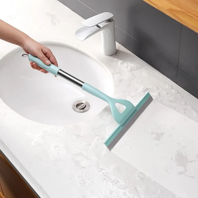 HOLIDYOYO 2piezas Organizador Multifuncional De Cocina Y Baño Para Guantes De Goma Y Paños De Secado Estante De Drenaje Abs Diseño Moderno Color Azul