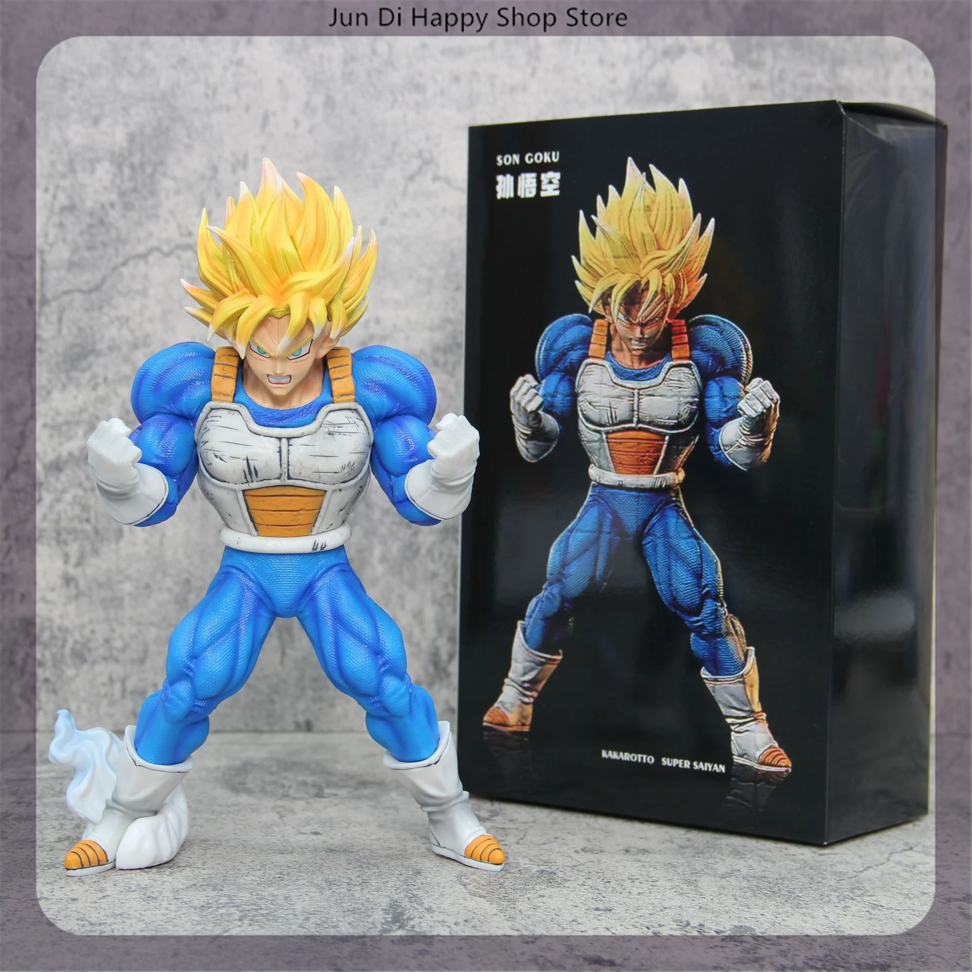 Figurine Dragon Ball Son Goku – Statuette Musculation 2023 – PVC Collection