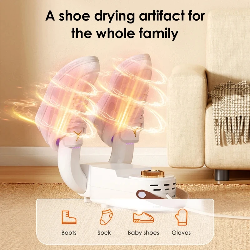 New Intelligent Timer Shoe Dryer Telescopic Adjustable Dryer Quick Drying Deodorizing Sterilizing Shoe Dryer ﻿ 3