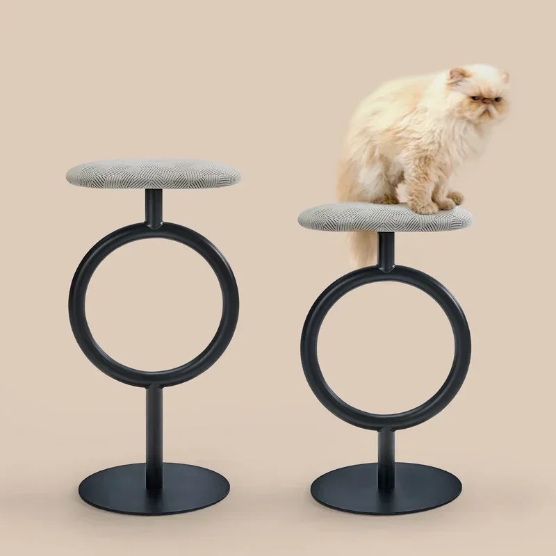 Bar Chair Bar Stools Luxury Salon Chairs Kitchen Stool Iron Chair Furniture Garden Counter Nordic Tabouret Design Leather Modern