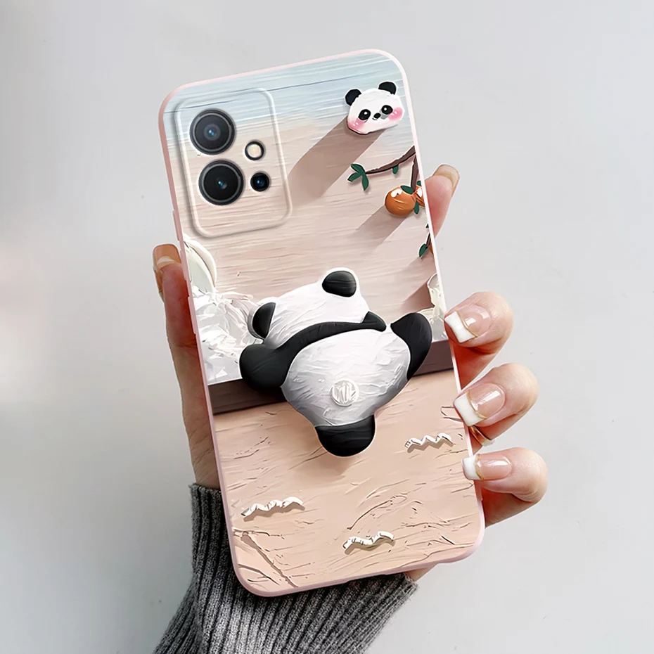 Cute Rabbit Panda Silicone Soft Cover Phone Case - Soft Bumper Design