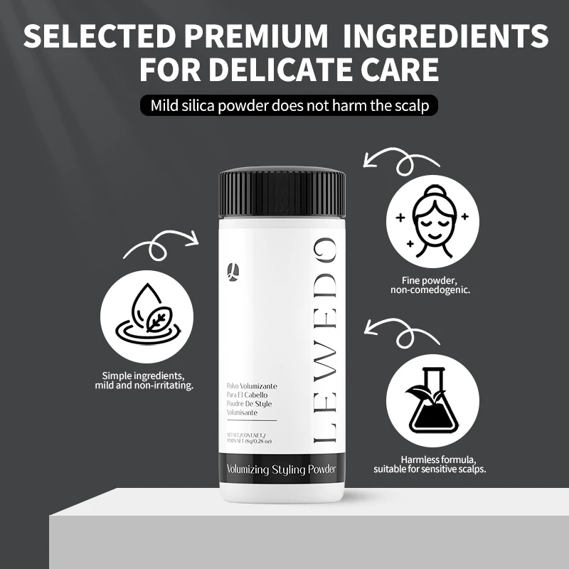 Hair Styling Powder Oil Control Volumizing Hair Powder Long-Lasting Fluffy Hair Powder Increase Hair Volume Fluffy Hair Powder view 6