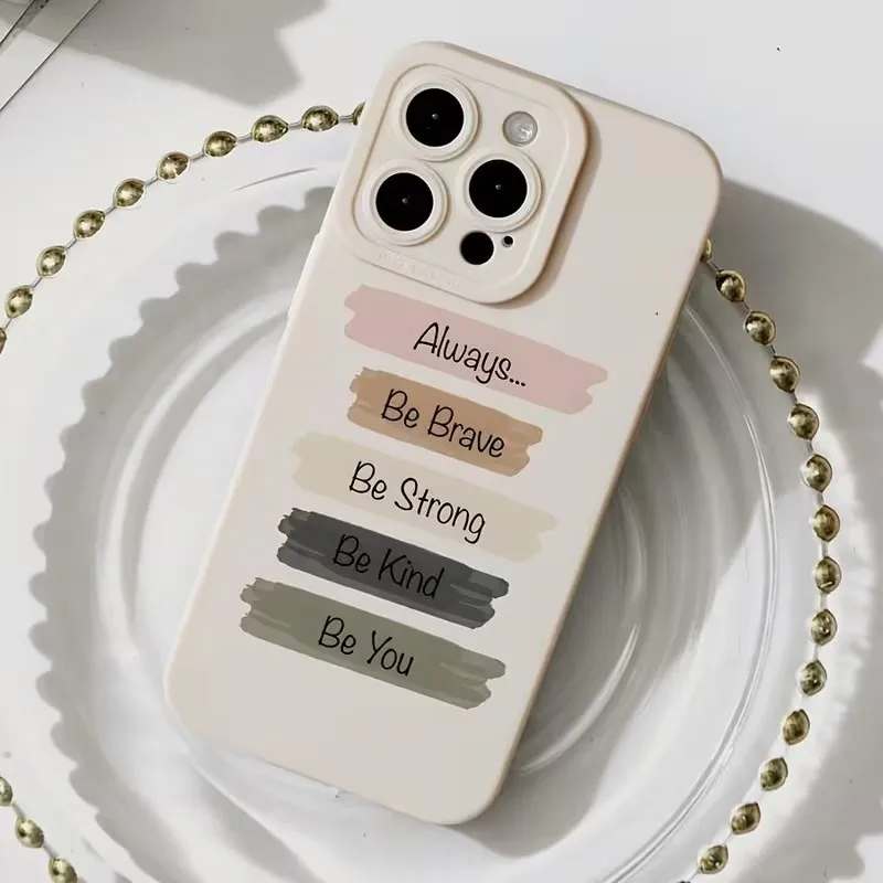 Inspirational Quote TPU Phone Case - Stylish and Durable Cover