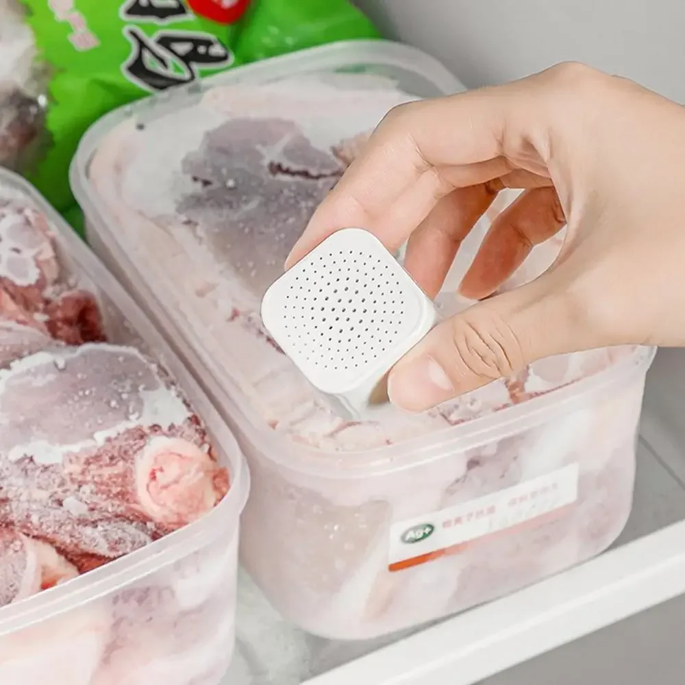 Description Picture 3 of item6PCS Refrigerator Deodorizer Stickable Natural Activated Charcoal Odor Absorber Replaceable Deodorizing Box Odor Remover